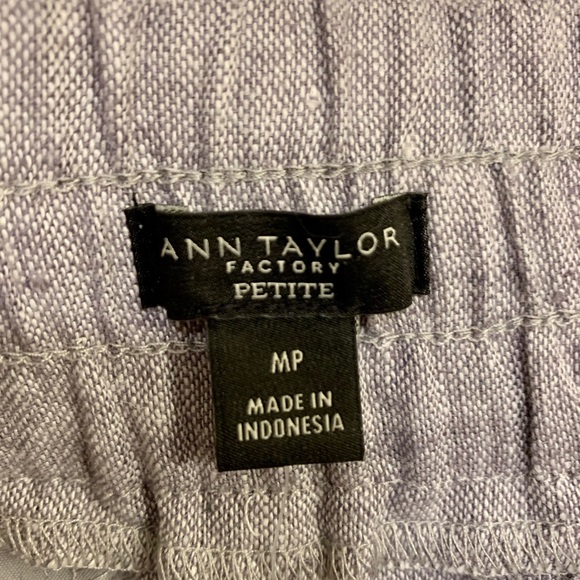 Ann Taylor Linen Pant - Picture 2 of 5